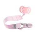 Tasiemka LOVI Baby Shower z przypiętym różowym smoczkiem My Little Love – praktyczne akcesorium dla dziecka