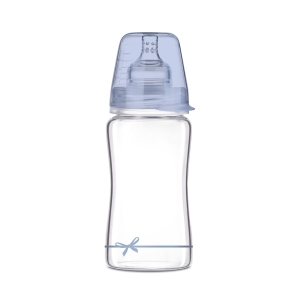 LOVI (74/204) Butelka szklana DIAMOND GLASS Baby Shower 250 ml