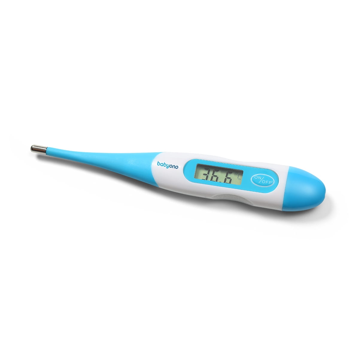 Elektroniczny termometr Babyono z miękką końcówką i sygnalizacją dźwiękową