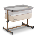 Lionelo łóżeczko dostawne Leonie beige sand grey beżowy
