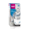 LOVI 21/586 Butelka Botanic 120 ml w opakowaniu – dynamiczny smoczek antykolkowy, bezpieczna dla karmienia piersią, elegancki motyw botaniczny