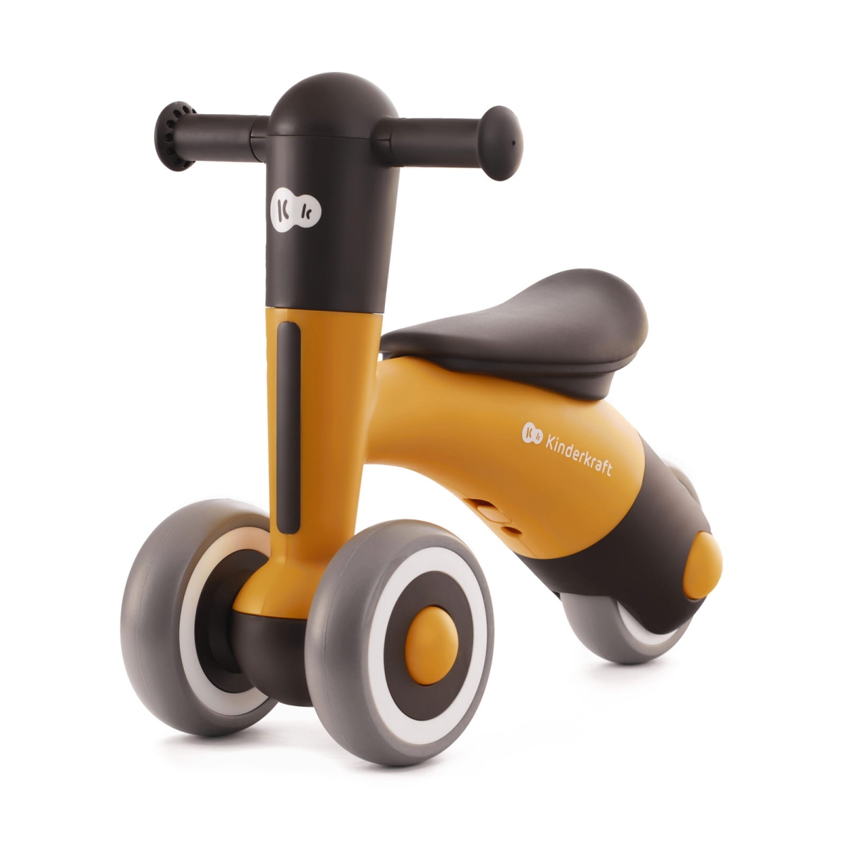 Kinderkraft Minibi rowerek biegowy honey yellow żółty.jpg