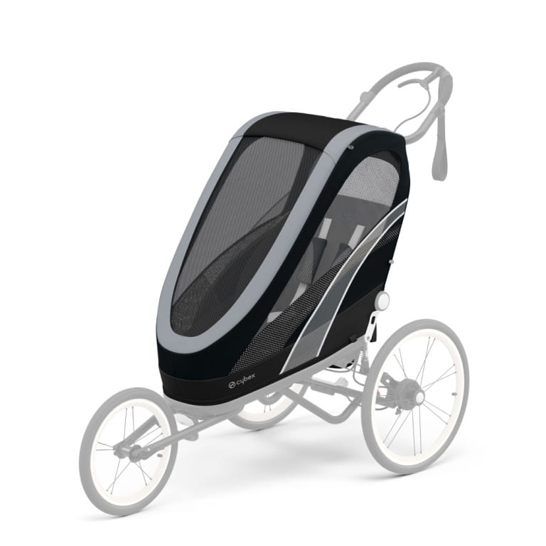 Cybex Zeno tapicerka all black czarna