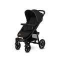 Lionelo Annet Plus wózek spacerowy black carbon czarny