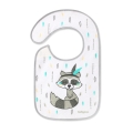 BabyOno 832 wodoodporny śliniak z motywem szop pracz