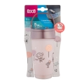 Kubek LOVI Lovely 350 ml zapakowany w oryginalne opakowanie z logo LOVI, opisem „Click&Go” i przeznaczeniem dla dzieci powyżej 14 miesięcy