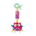 Urocza pluszowa zabawka Canpol babies FOREST FRIENDS z motywem sowy w kwiatowe wzory. Posiada miękkie materiały o różnych fakturach, kolorowe tasiemki i dzwoneczek. Wygodny klips umożliwia łatwe przypięcie do wózka lub łóżeczka.