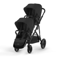 Cybex Gazelle S wózek bliźniaczy-spacerowy moon black