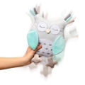 Funkcja przytulanki i grzechotki w jednym owl sofia 441 babyono