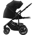 Wózek Britax-Romer Smile 5Z Space Black w pozycji leżącej – idealny do drzemki dziecka