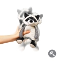 Rozwija umiejętności poznawcze dziecka dzięki różnym kształtom i dźwiękom racoon rocky 745 babyono