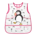Dziecięcy fartuszek z pingwinem oraz napisem PUFFIN babyono 840 creative baby