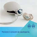 pomieści dwa smoczki do uspokajania canpol babies