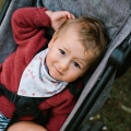 Babyono 879 apaszka dwuwarstwowa, 100% bawełna – miękka, oddychająca i delikatna dla skóry malucha