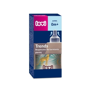 LOVI (21/593) Butelka do karmienia Trends Jungle Vibes 120 ml