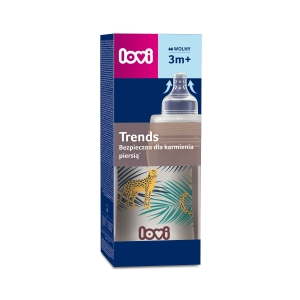 LOVI (21/594) Butelka do karmienia Trends Jungle Vibes 250 ml