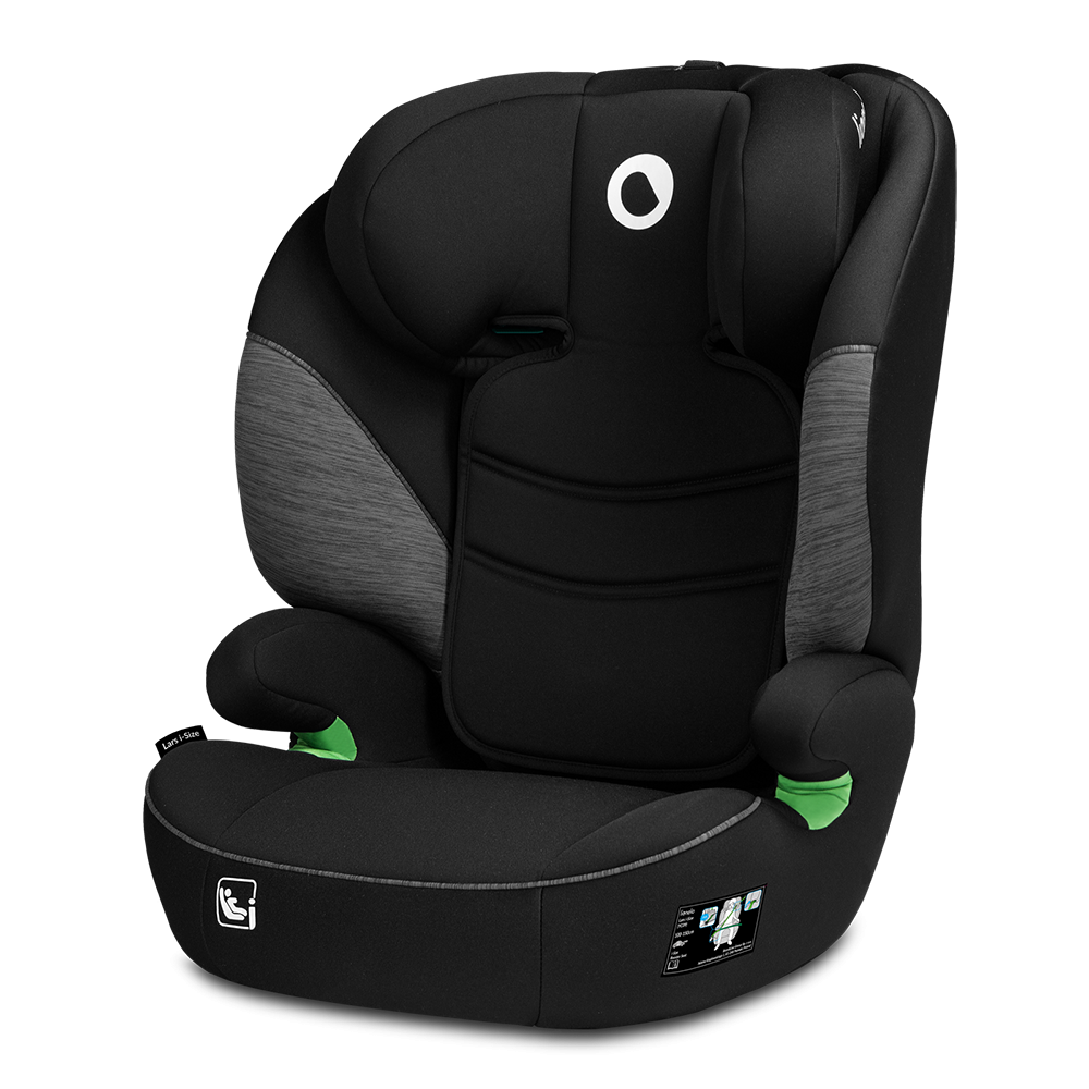Lionelo fotelik samochodowy Lars i-Size black grey czarny