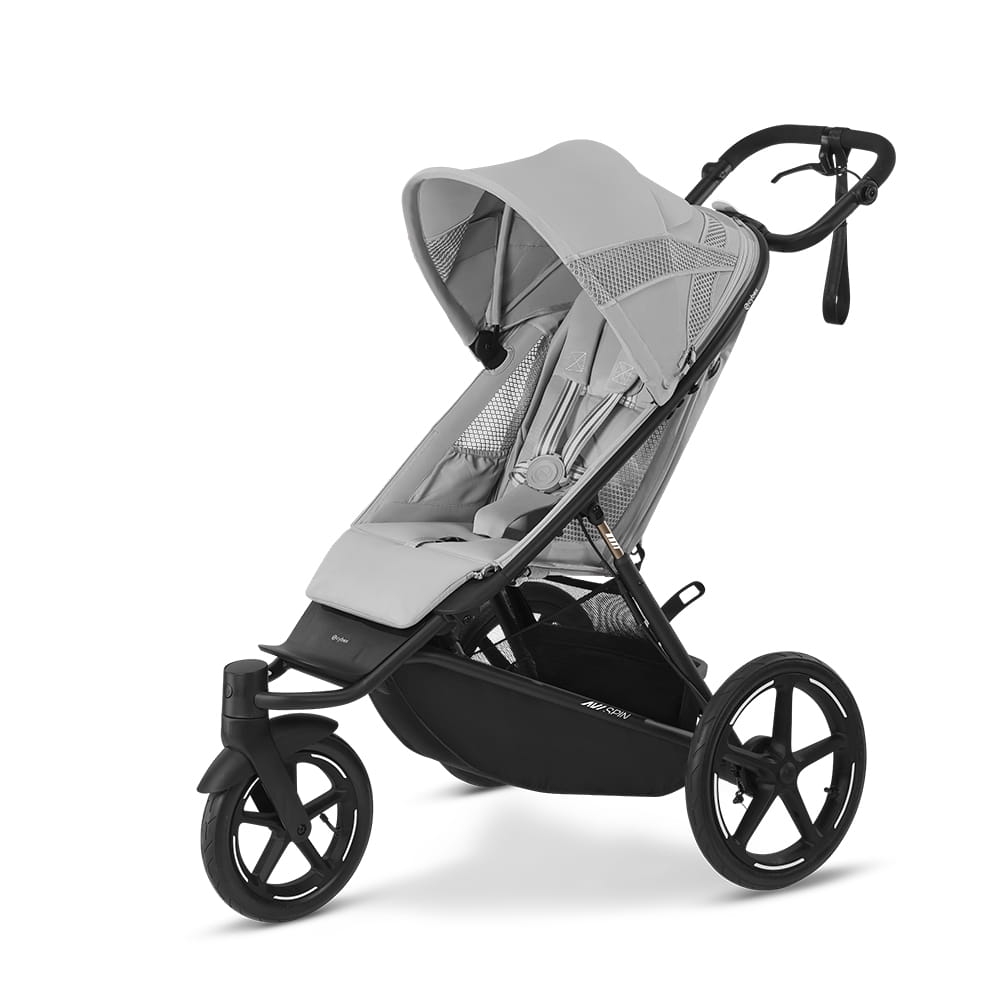 Cybex avi spin wózek spacerowy fog grey szary