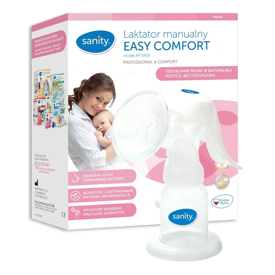 Sanity laktator maualny ręczny Easy Comfort