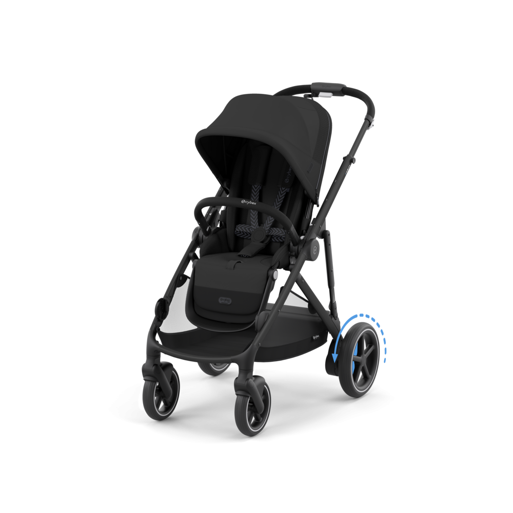 Cybex e-Gazelle wózek spacerowy moon black