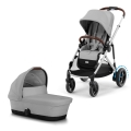 Cybex e-Gazelle wózek dziecięcy 2w1 stone grey