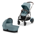 Cybex e-Gazelle wózek dziecięcy 2w1 stormy blue