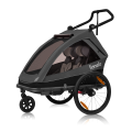 Lionelo przyczepka rowerowa Cama Grey Graphite grafitowy