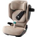 Britax-Römer KIDFIX PRO STYLE Teak – fotelik i-Size 100–150 cm z XP-PAD i SICT, beżowa tapicerka premium