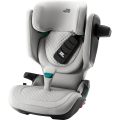 Britax-Römer KIDFIX PRO LUX Linen Grey – szary fotelik i-Size dla dzieci 100–150 cm, z XP-PAD i wentylacją