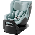 Britax-Romer Dualfix Pro M style Harbour Blue – jasnoniebieski fotelik obrotowy 360° z systemem ISOFIX i wkładką dla małych dzieci