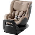 Britax-Romer Dualfix Pro M Style Teak – elegancki beżowy fotelik samochodowy i-Size z obrotem 360° i systemem ISOFIX