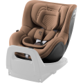 Fotelik samochodowy Britax-Römer Dualfix 5Z w kolorze brązowym Lux Warm Caramel, obrotowy 360°, komfort premium dla dziecka