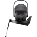 Britax-Romer Baby-Safe Pro Classic Deep Grey – fotelik samochodowy i-Size z bazą Vario Base 5Z, zapewniający bezpieczeństwo i komfort od narodzin