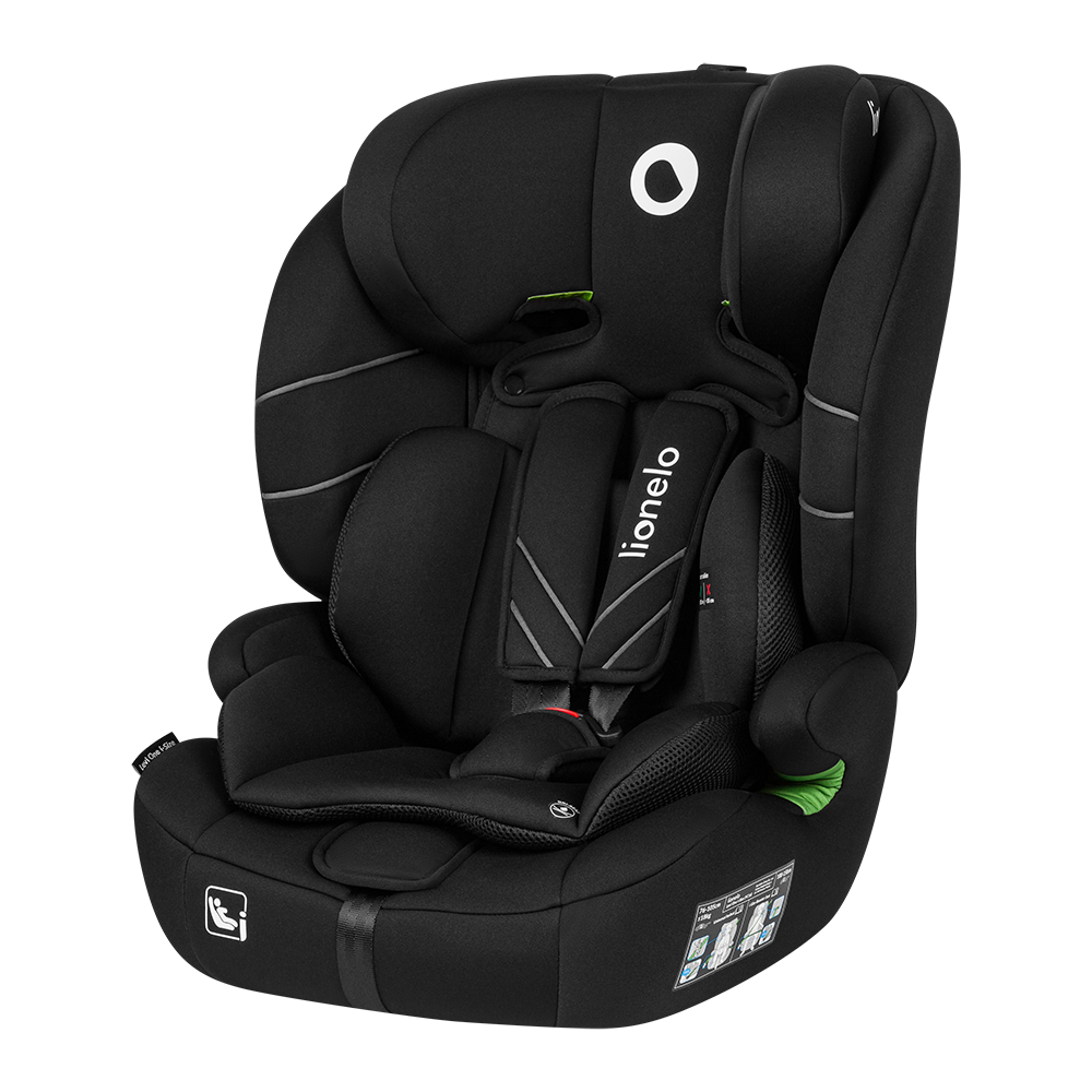 Lionelo fotelik samochodowy Levi One i-size Black Carbon czarny