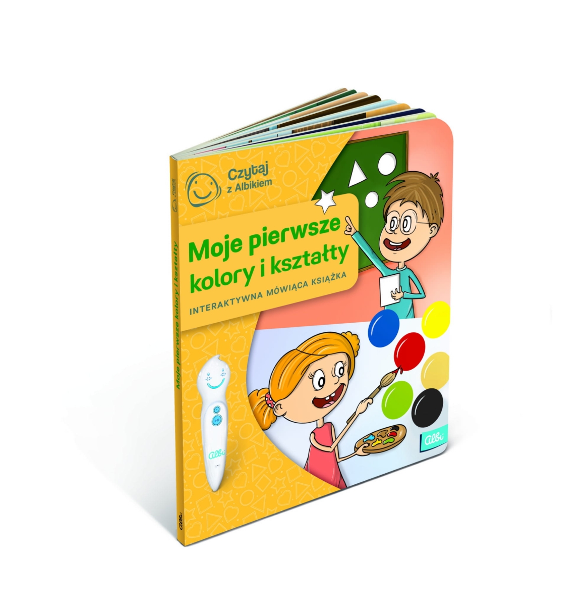 Czytaj z Albikiem, Książka Moje pierwsze kolory i kształty