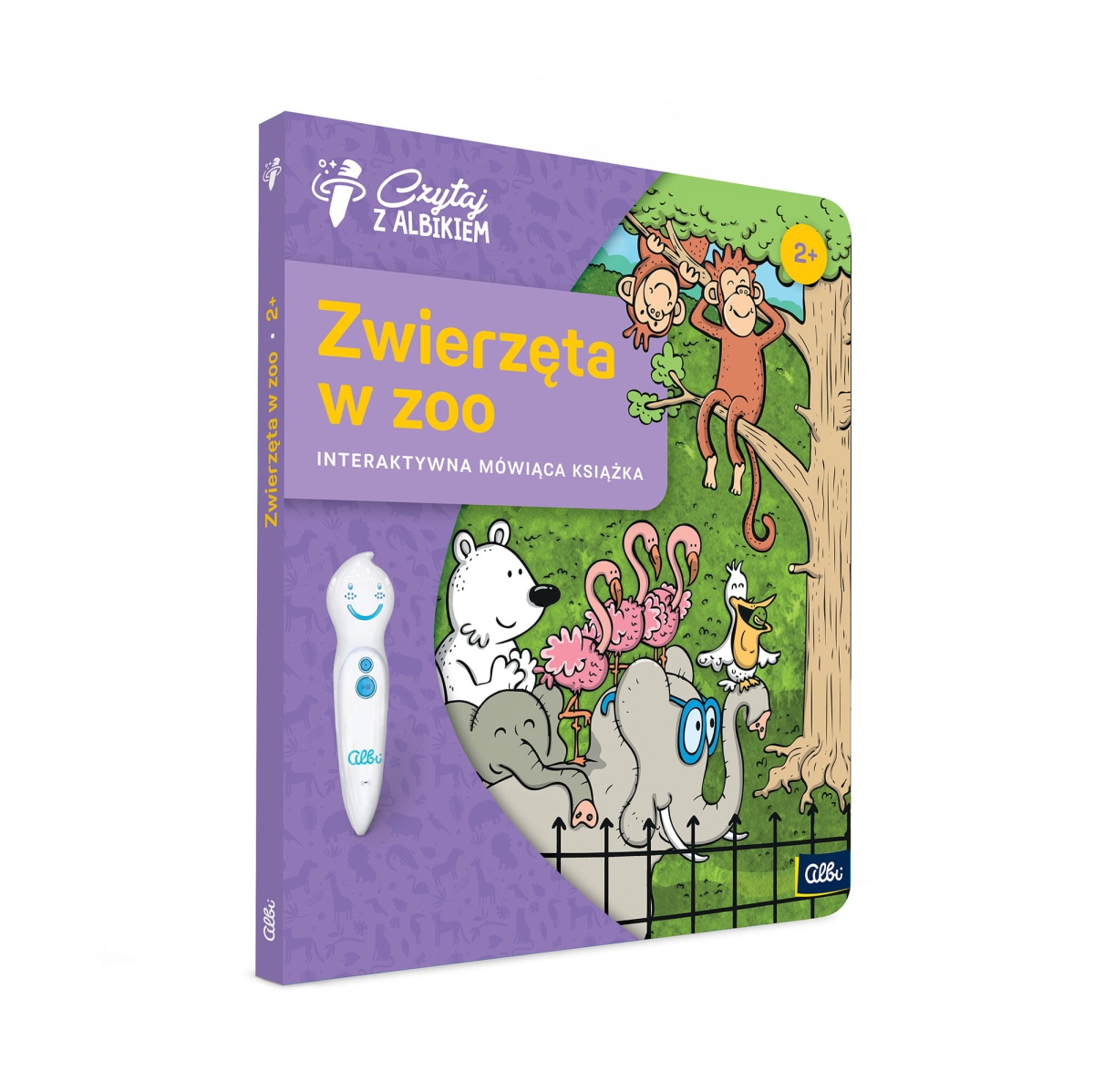 Czytaj z Albikiem, Książka Zwierzęta w zoo