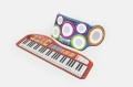 Czytaj z Albikiem, Książka Instrumenty muzyczne. Pianino i bębny
