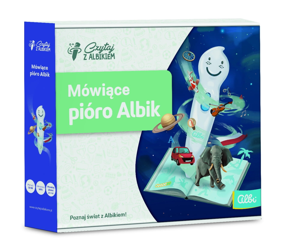 Czytaj z Albikiem, Elektroniczny pióro Albik