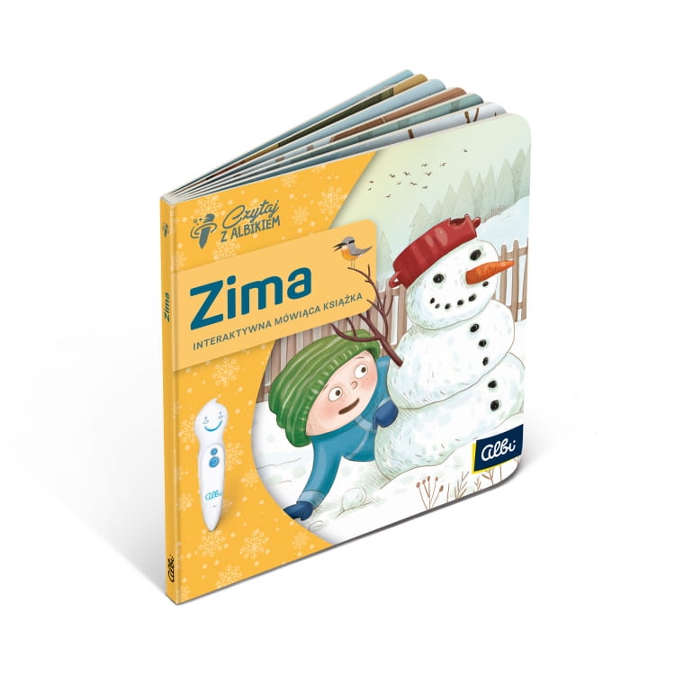Czytaj z Albikiem, Miniksiążka Zima