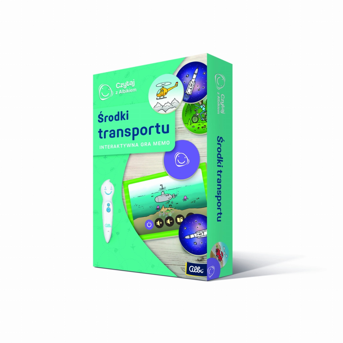 Czytaj z Albikiem, Memo - Środki transportu