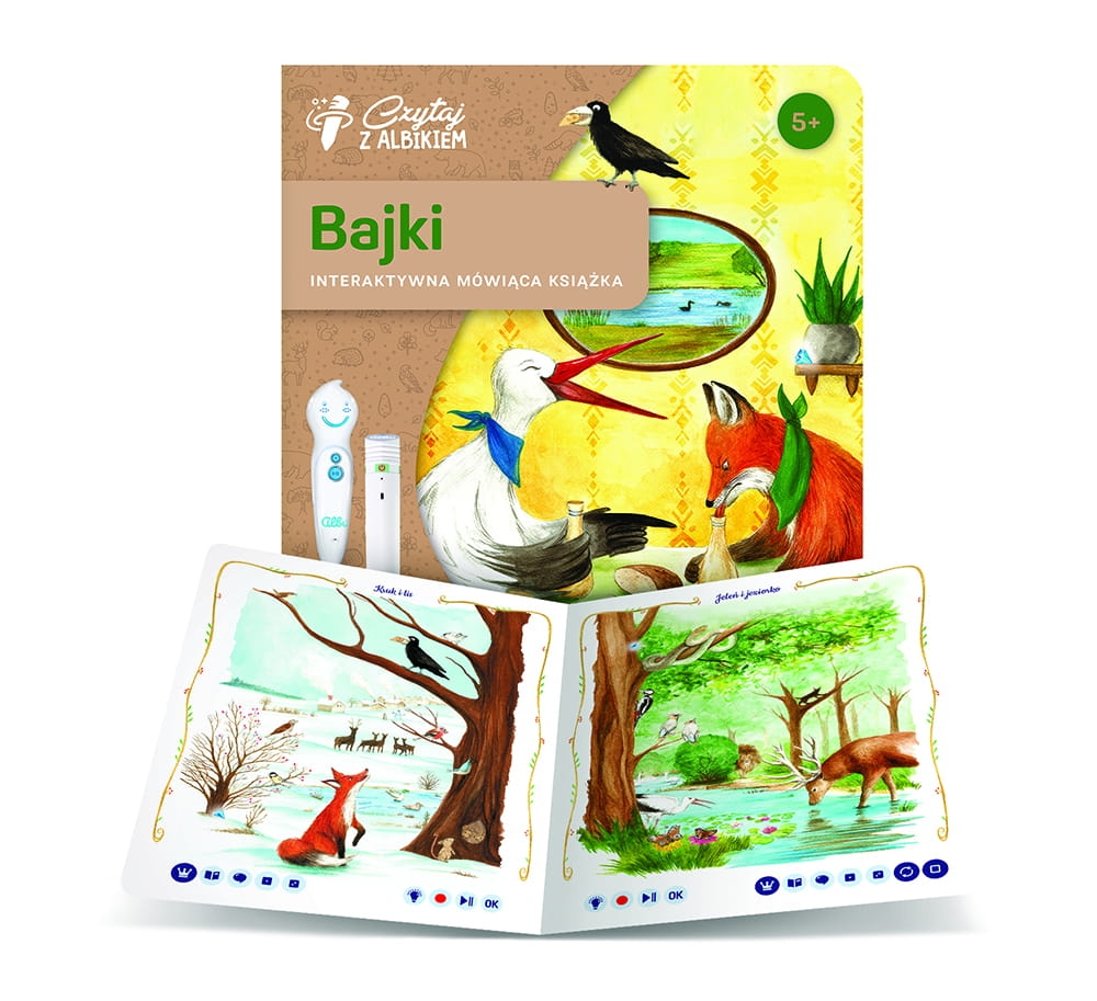 Czytaj z Albikiem, Książka Bajki Ezopa