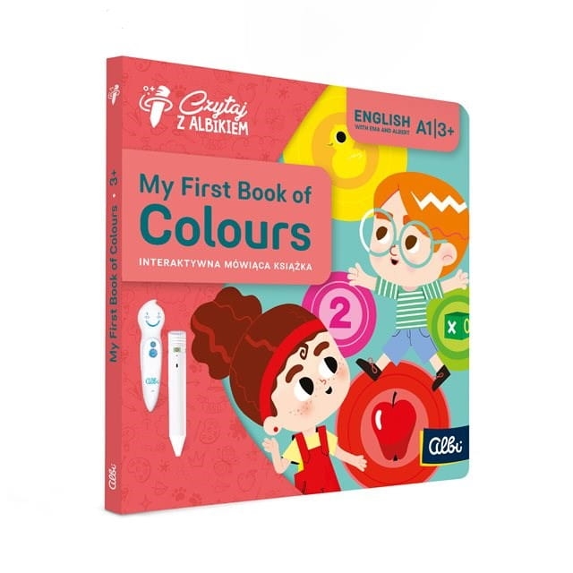 Czytaj z Albikiem, Książka My First Book of Colours