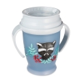 Kubek LOVI 360° Wild Soul Boy 250 ml – treningowy kubek dla dzieci od 9 miesiąca życia, z nakrętką 360°, uszczelnieniem i poręcznymi uchwytami