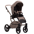 Spacerówka Bebetto Luca X Eva Minge z regulowanym oparciem i dużą budką, idealna dla dzieci do 22 kg