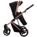 Wózek spacerowy Bebetto Flavio X Eva Minge z pokrowcem na nóżki