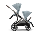Cybex Gazelle S wózek bliźniaczy-spacerowy stormy blue