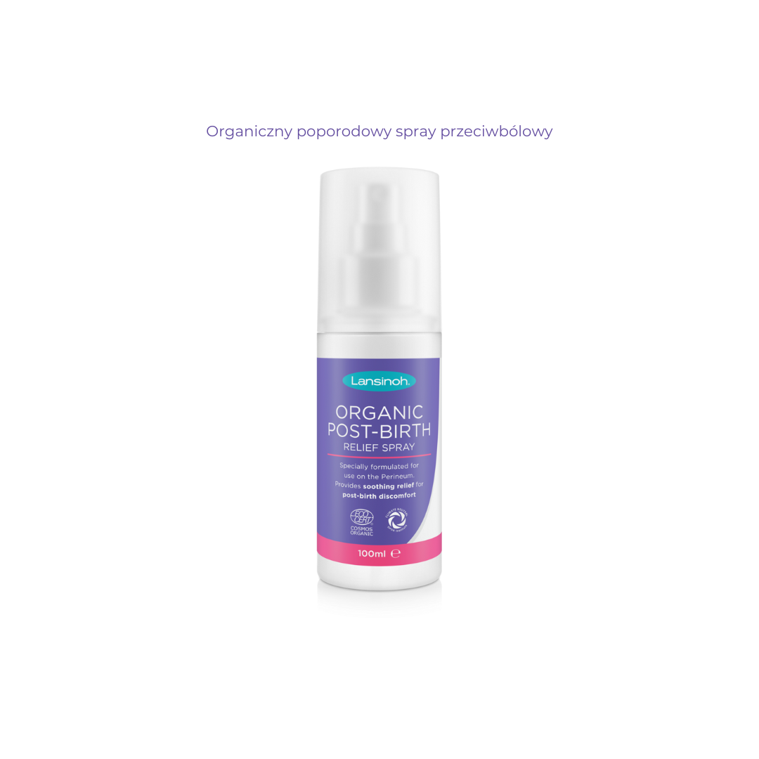 lansinoh organiczny poporodowy spray przeciwbolowy