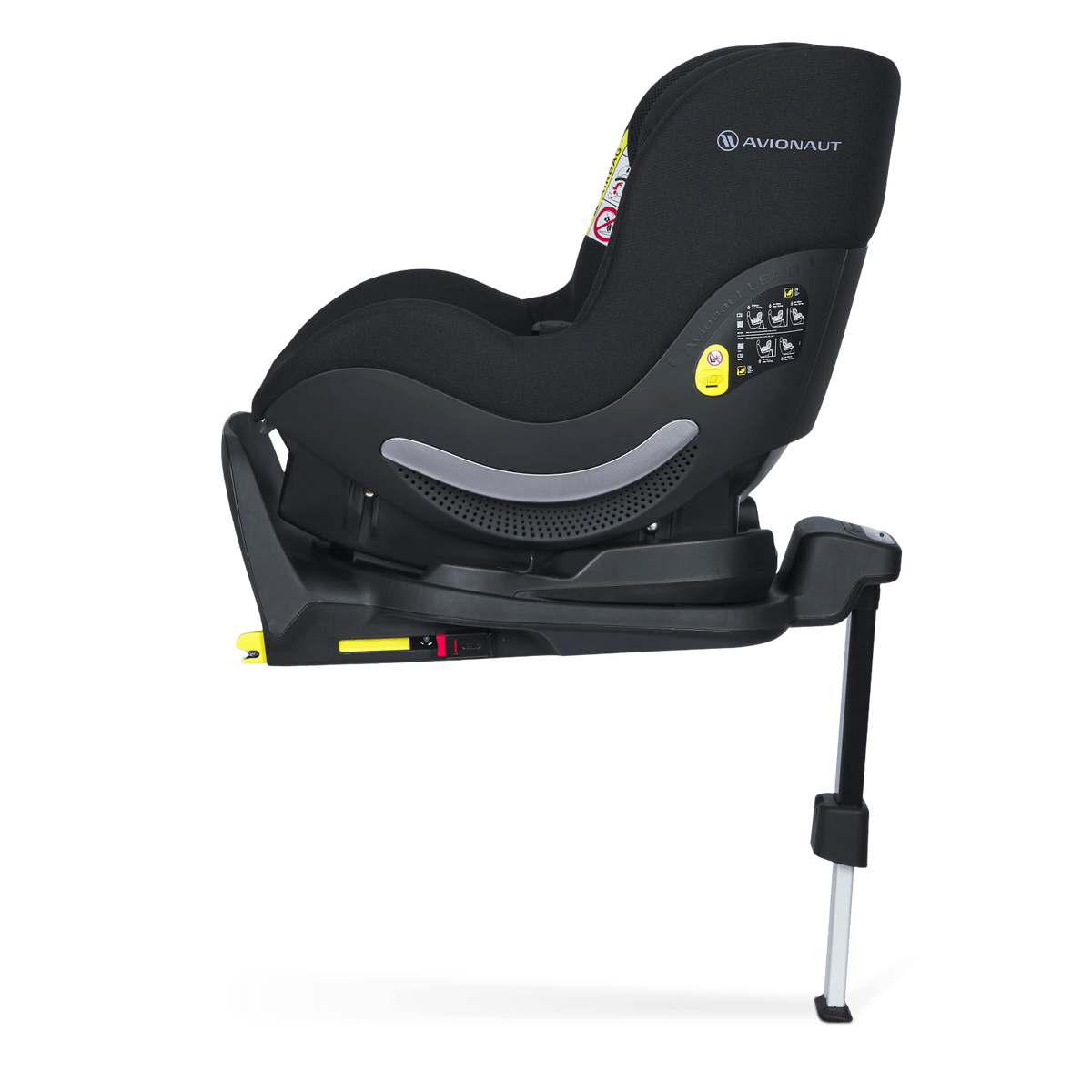 Avionaut fotelik Aerofix AirFlow z bazą IQ Orbit black czarny