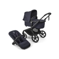 komplet bugaboo fox 5 renew wózek black-deep indigo