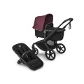 Bugaboo fox 5 renew wózek dziecięcy black black - dark cherry